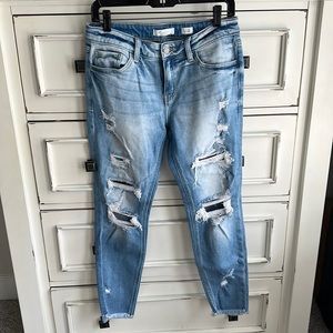Kancan low rise ankle skinny jeans size 28